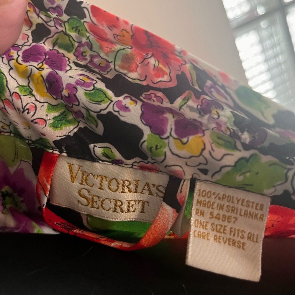 Floral Kimono Robe - Picture 2 of 3